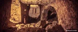 One of the core parts of St. Paul's Catacombs in Rabat, Malta.