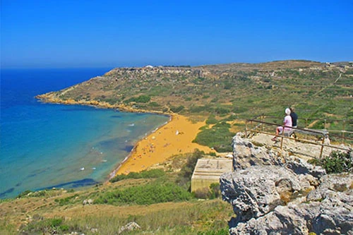 Visit Ramla Bay on a full day trip of Gozo.