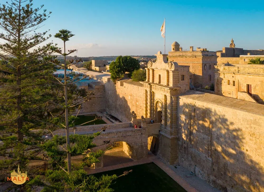 The Mdina Gate and Ditch Gardens