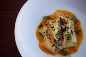 A tasty dish served at Commando Restaurant.