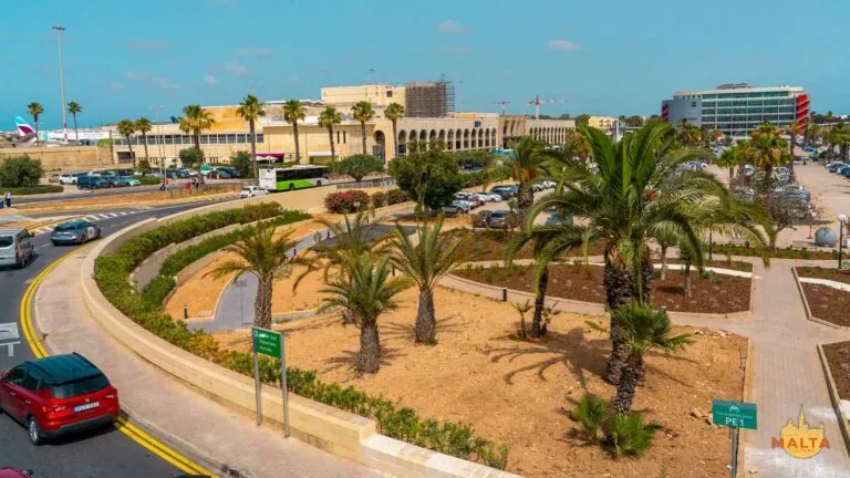 A view of the Malta Airport Ring Road.