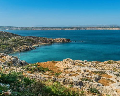 Imġiebaħ Bay is located to the North of Selmun Palace, outskirts of Mellieħa.