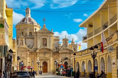 The Basilica of St Paul is the parish church of Rabat, Malta.