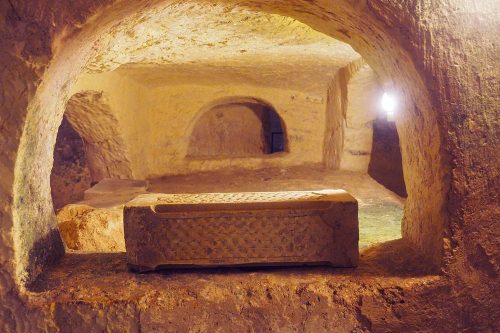 Inside the St. Paul's Catacombs